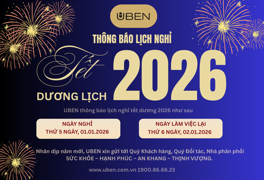 THÔNG BÁO NGHỈ TẾT DƯƠNG LỊCH NĂM 2026